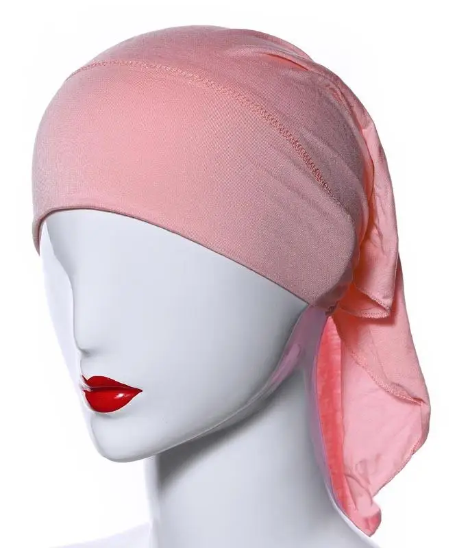 20 цветов Рамадан модальный мусульманский женский внутренний хиджаб колпачки исламские подшарфики шапки ниндзя простой хиджаб выпадение волос шляпа Niquabs капот - Цвет: khaki