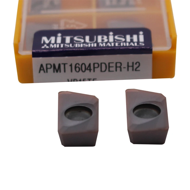 

10PCS APMT1604 PDER VP15TF APMT 1604 Carbide Inserts for BAP400R Shoulder Milling Cutter CNC Tool Face Milling Lathe