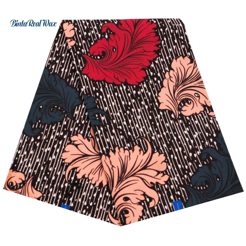 

2019 New Ankara African Binta Real wax Prints Fabric Hollandais Wax High Quality African Fabric For Party Dress 40fs1300