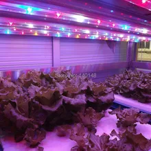 Новая гидропонная 15 Вт t8 светодиодная лампа-трубка для роста растений свет 3 фута для комнатных растительных растений выращивание, темно-красный 660нм, синий 460нм, длина 90 см