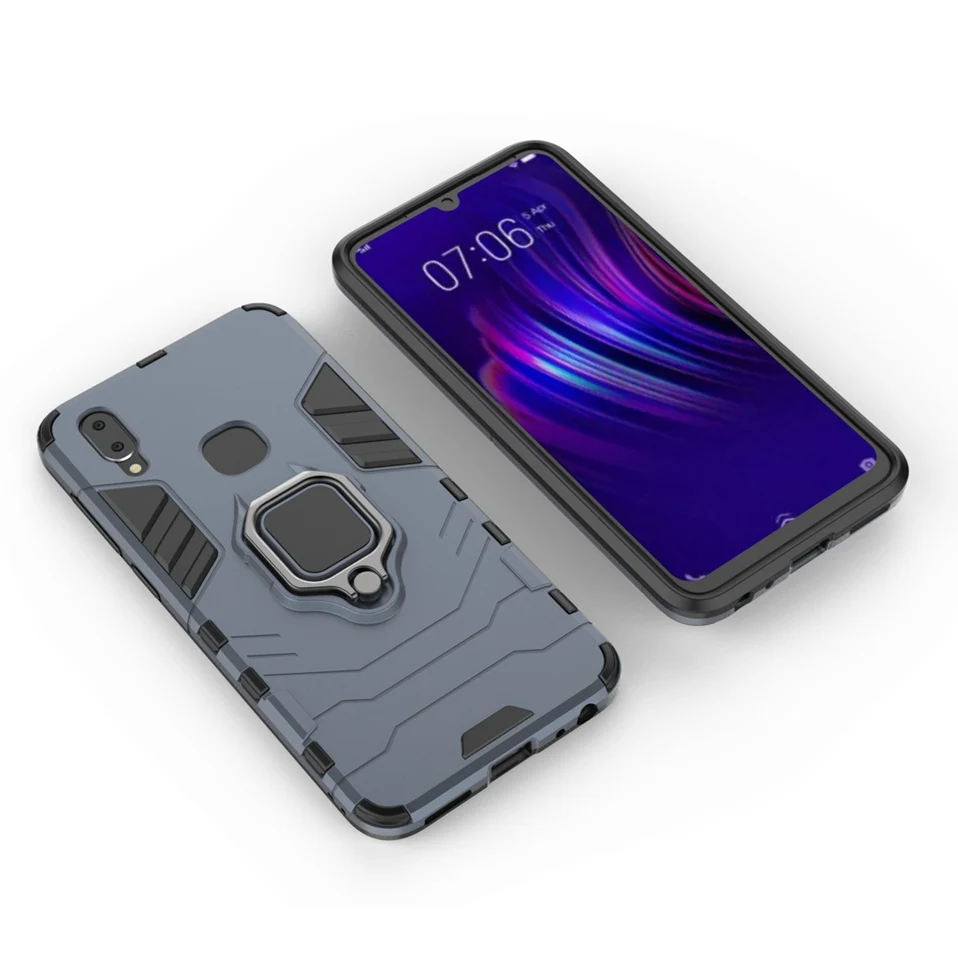 Aromr Phone Case For Vivo V11i V11 Pro X23 X27 Cover Ring Holder Magnetic Protector Case For Vivo V11 Pro V11i V15 S1 iqoo Cases (2)