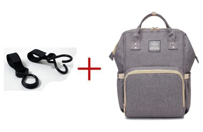 Модернизированная сумка для подгузников Многофункциональный Водонепроницаемый рюкзак для путешествий подгузник сумки для ухода за ребенком большой емкости стильный и прочный - Цвет: 7