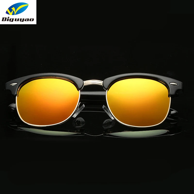 Buy DIGUYAO Men Retro Rivet Polarized Sunglasses woman