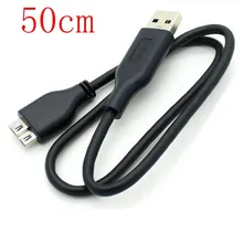 USB 3,0 зарядное устройство+ кабель синхронизации данных для WD My Passport WDBKXH5000ABK 50 см