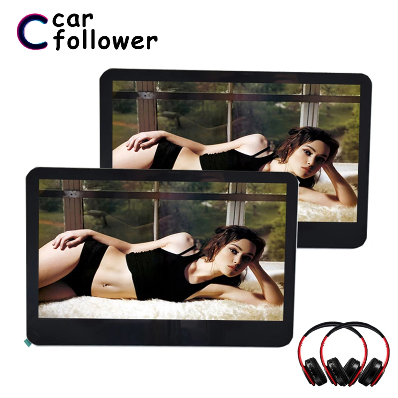 

Android 5.1 Monitor 10.1 Inch Car DVD Player Headrest MP5 Support WIFI/USB/SD/Bluetooth/FM Transmitter/Speaker TV For Car