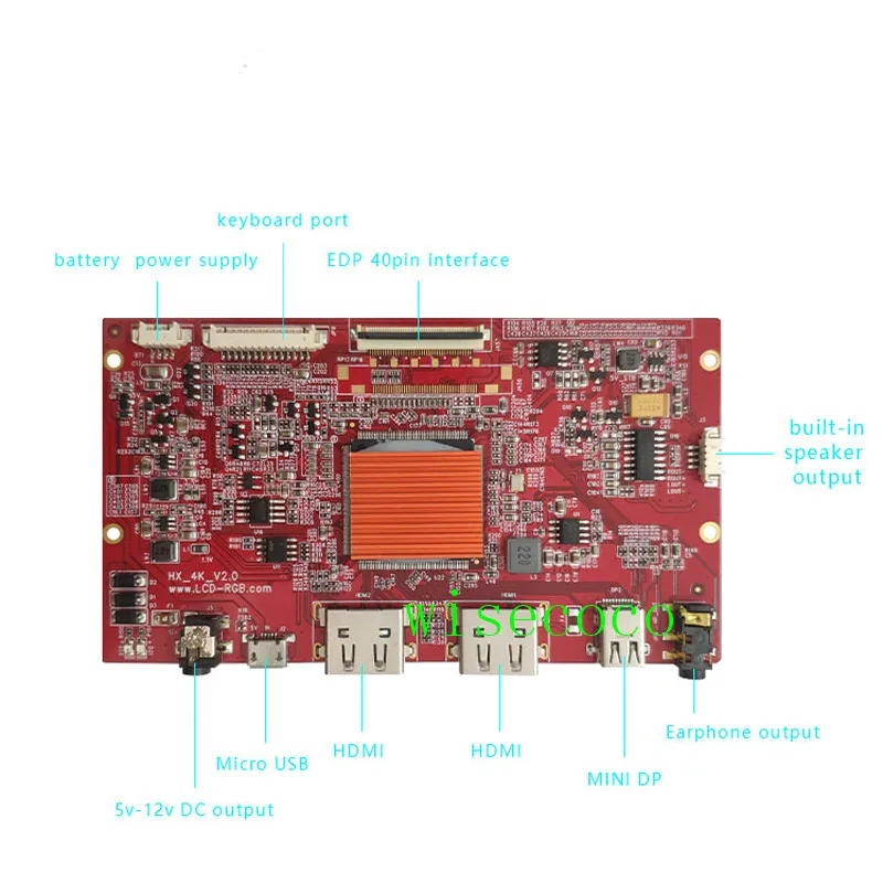 13,3 дюймовый 4K ЖК-модуль 3840*2560 дисплей LP133UD1-SPA1 2HDMI EDP плата контроллера Diy монитор Raspberry Pi окна автомобиля HDMI