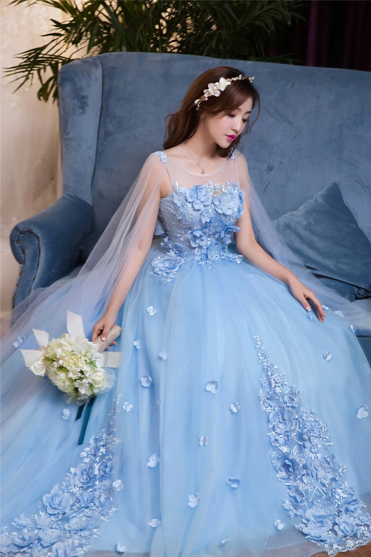 Light blue royal dress Clearance