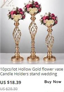Acabamento de Prata Central de Metal Suporte de Vela de Casamento Venda Quente Peça Candelabros Altura Festa ou Eventos Uso X-mas Castiçal 63cm 14 Suporte p/ velas