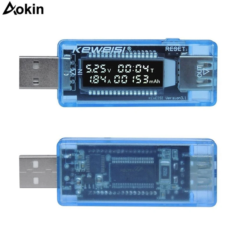 

USB Battery Tester Voltmeter Power Bank Diagnostic Tool Current Voltage Doctor Charger Capacity Tester Meter Ammeter Digital