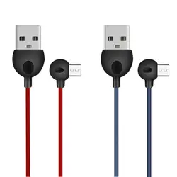 2A быстро Зарядное устройство 90 градусов локоть кабель микро-usb нейлон кабель для передачи данных с оплеткой для samsung/sony/Xiaomi телефона Android