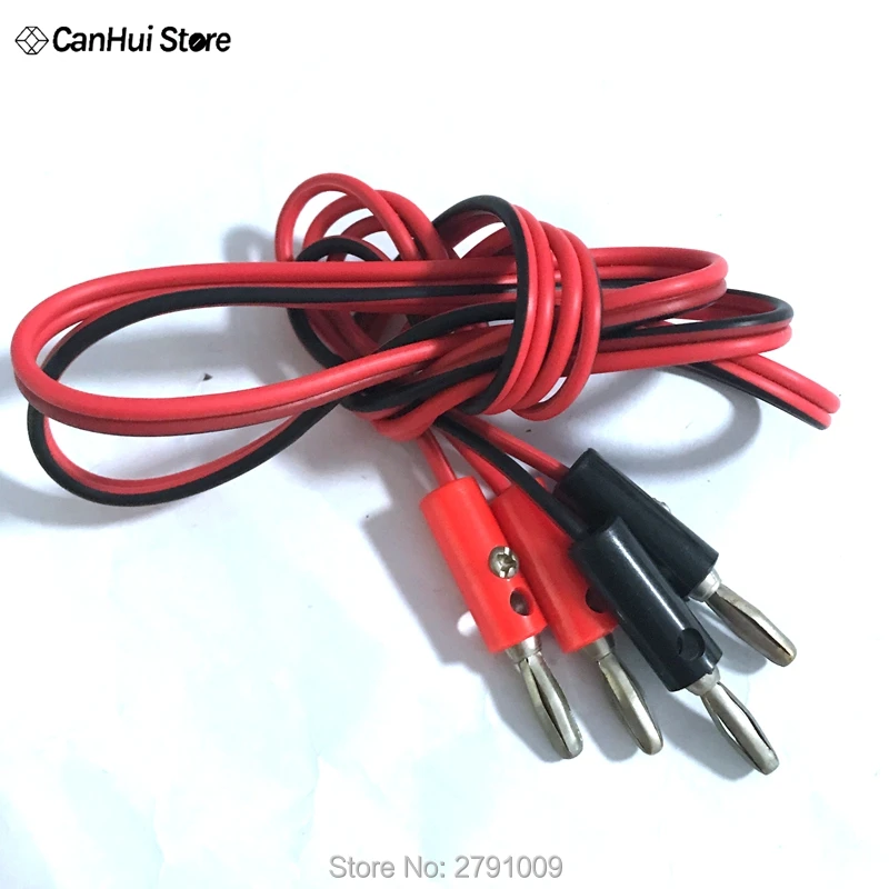 Test Lead Cable Test Cable Test Cable Lead Test Leads Test Lead Wire Electrical Test Wire 1m 4mm Double Head Banana Plug Test Leads 100cm Stackable banana plug Testing Cable High Voltage Test Leads Power test line