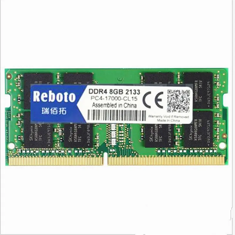 Reboto DDR4 8GB Laptop Memory RAM 2133mhz 2400mhz