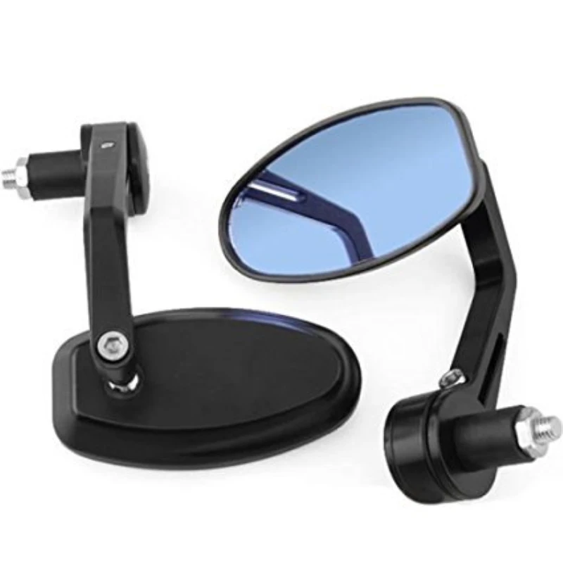 Ting Ao Motorcycle 7/8"Handlebar Bar End Rear View Mirrors For Cafe racer Street Speed Triple Dossy