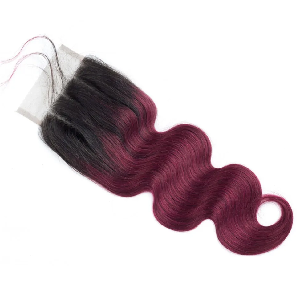 3 Cabelo Ombre Pacotes Com Fecho 1B99J