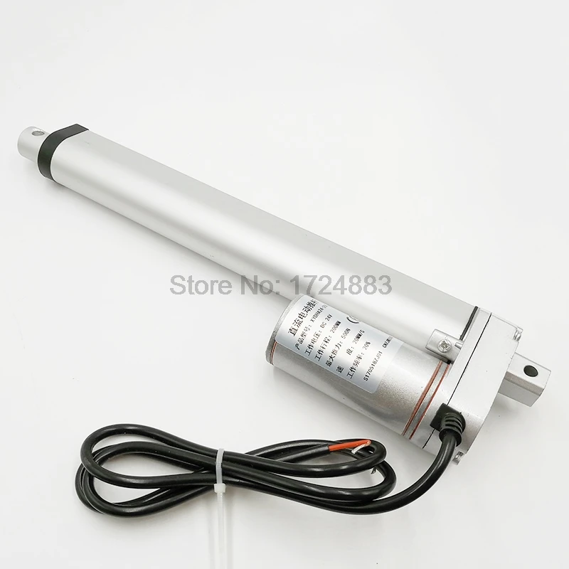 2PCS 600mm 1000mm 2000N Linear Actuator 12V Linearantrieb Elektrischer mit RC