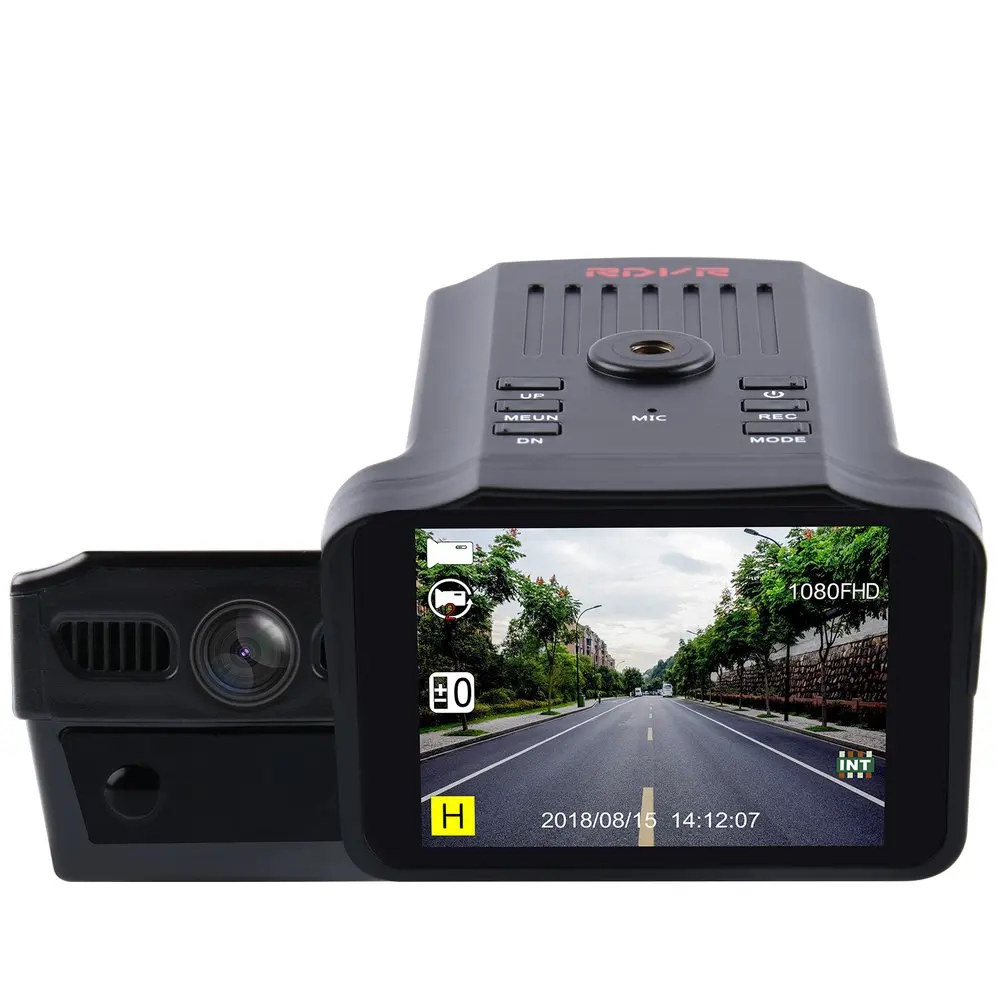 H588 2,7 дюймов HD TFT экран Автомобильный видеорегистратор Камера анти-Скорость Радар детектор универсальные части автомобиля