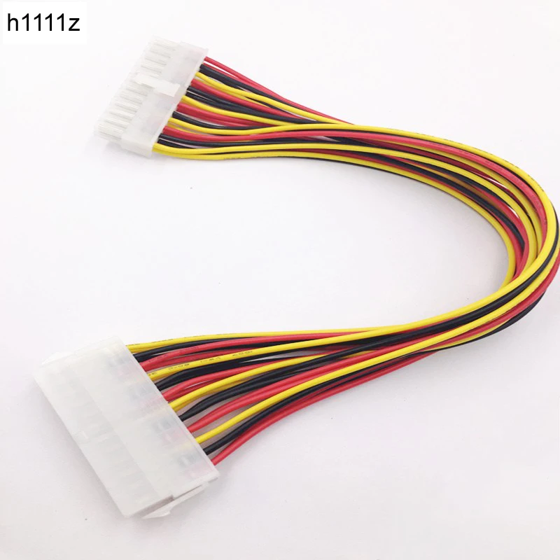30cm 24Pin 20+4Pin Power Cable Motherboard Adapter Extension Cables