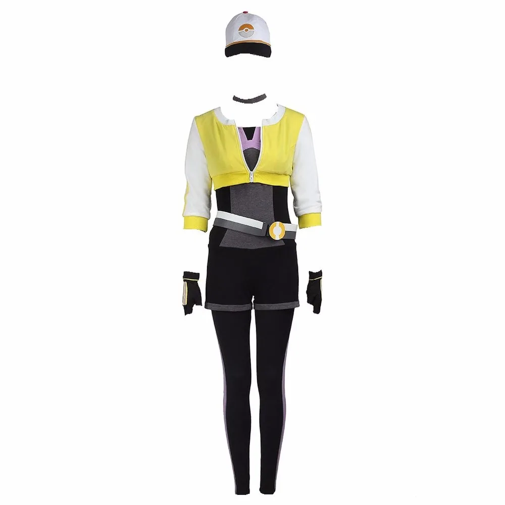 Women's Pokemon Go Teams Trainer Cosplay Costume Yellow. 