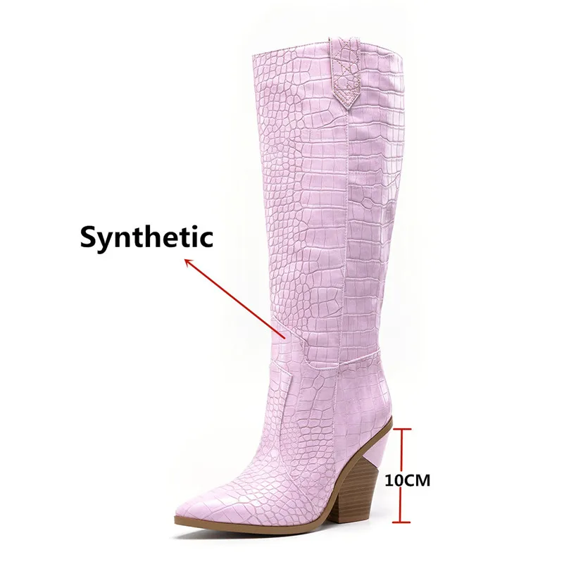 FEDONAS/женские сапоги до колена; качественная обувь для ночного клуба в европейском стиле; женские пикантные теплые сапоги с острым носком; сезон осень-зима