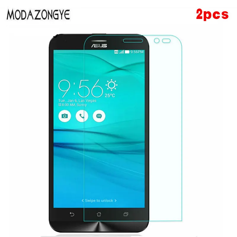 2 шт закаленное стекло для Asus ZenFone GO ZB552KL Защитная пленка для Asus ZenFone GO ZB552KL X007D