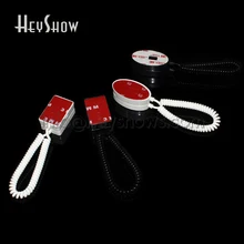 50 шт. мобильный для безопасности мобильного телефона дисплей стенд анти-держатель против кражи черный, белый цвет кронштейн квадратный овальный выдвижной Весна тянуть устройства