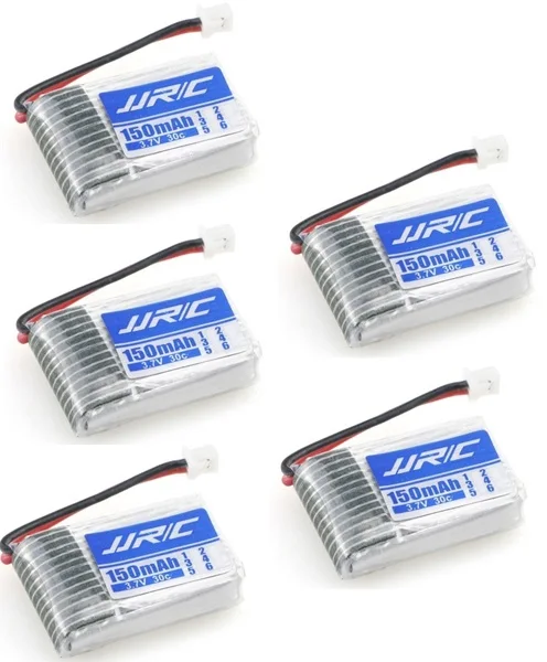 Аккумулятор JJRC H20 3,7 V 150mAh для JJRC H20 Syma S8 M67 U839 Запчасти для радиоуправляемого квадрокоптера 3,7 V Lipo батарея и зарядное устройство(6 в 1 - Цвет: Зеленый