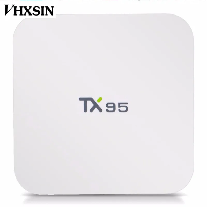 VHXSIN 10 шт./партия TX95 S905W 2 ГБ 16 ГБ Android 7,1 Smart tv BOX Поддержка 2,4G 5G двойной wifi KD