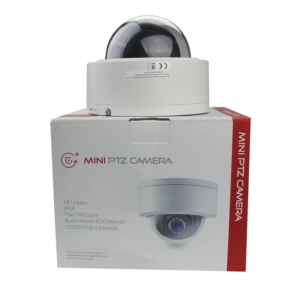 Hik 4CH HD POE NVR комплект 3 шт. 4MP DS-2CD2143G0-I и DS-2DE3304W-DE Мини PTZ IP камера CCTV система безопасности комплект видеонаблюдения