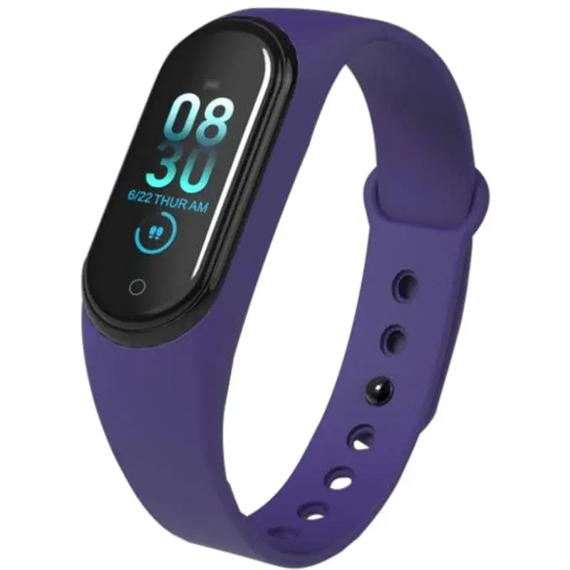 M4 умный цветной экран Браслет Водонепроницаемый браслет пульсометр фитнес Bluetooth 5,0 часы Высокое качество спортивные часы