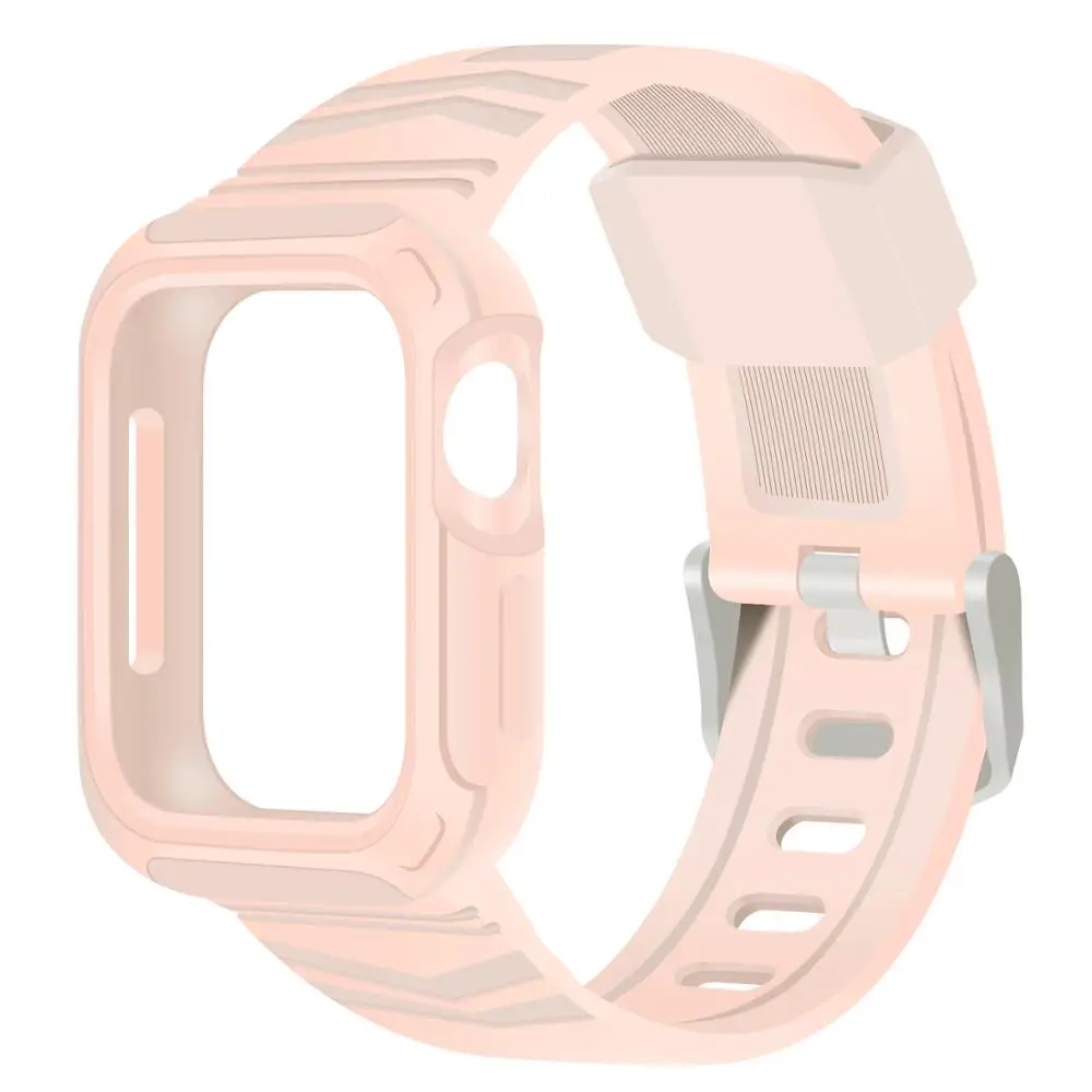 Новый силиконовый спортивный чехол для Apple Watch band 4 защитный браслета аксессуары