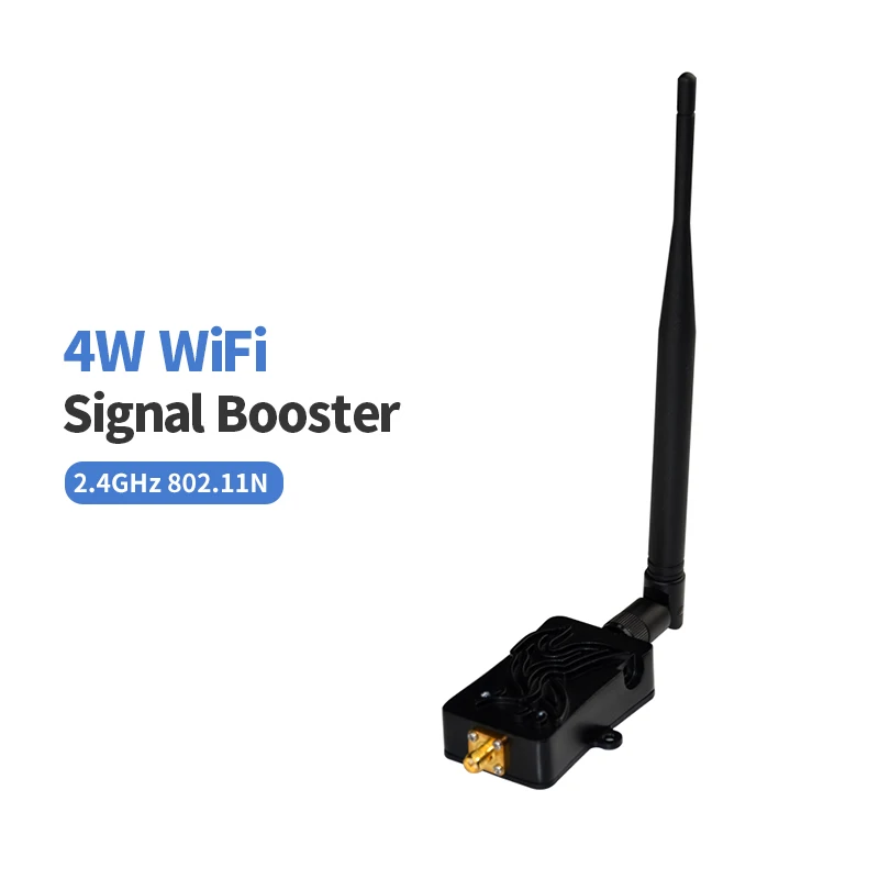 

4 W WLAN WiFi Signal Booster for Cafe Home Office Business 2.4 Ghz Wireless WLan Router 5bi wi fi Antenna Amplifier for router