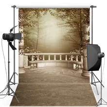 MEHOFOTO Castelo Vinil Cenários de Fotografia pano de Fundo Da Floresta Novo Tecido de Flanela para a foto Do Casamento estúdio S1899