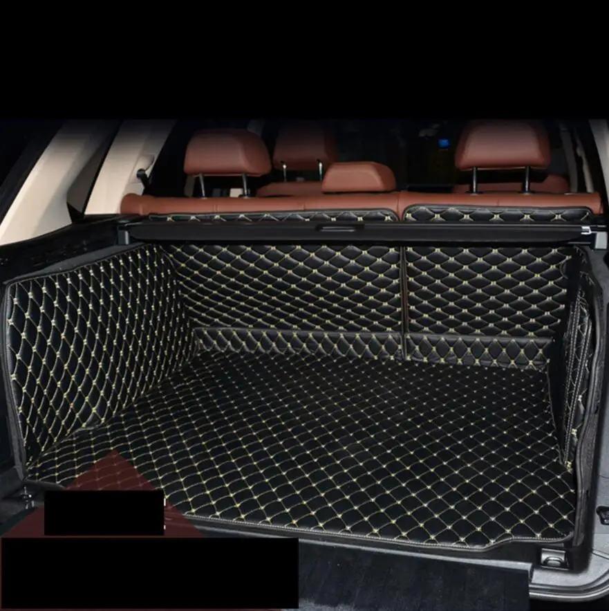 Коврик из волоконной кожи для багажника автомобиля bmw x5 2007 2008 2009 2010 2011 2012 2013 2014 2015