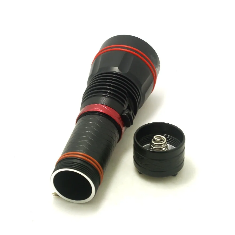 Фонарик LusteFire DV110 светодиодный подводный водонепроницаемый 1800 люмен CREE XML L2 100 м|led