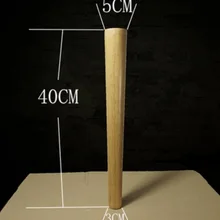 4 шт./лот H: 40 см Диаметр: 3-5 см мебельные аксессуары, для дивана деревянные ножки одноцветное деревянная стенка для телевизора Таблица футов