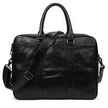 Free shipping men briefcase bag men's genuine leather laptop bag business tote for document office portable laptop shoulder bag Free shipping men briefcase bag men's genuine leather laptop bag business tote for document office portable laptop shoulder bag