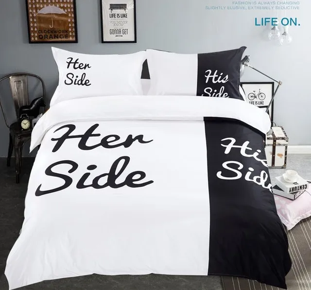 his and hers comforter set bedding set fun lover duvet cover bed queen size comforter set with sheets