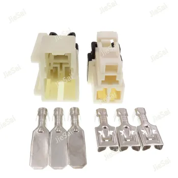 

3 Pin 7122-6030 7123-6030 Auto Wiring Wire Harness Plug Electric Unsealed Female Male Socket For Auto Trucks Excavator