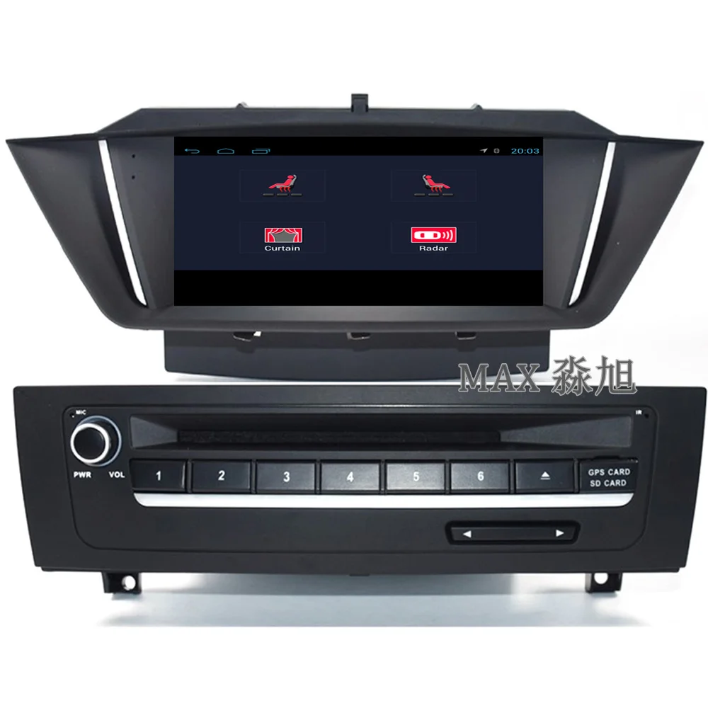 Cheap MAX Android 8.1 GPS Navigation Car DVD Player for BMW X1 E84 2009 2010 2011 2012 2013 Car Radio RDS WiFi GPS free map SWC 2