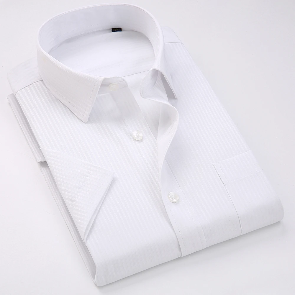 2019 الصيف أزياء قصيرة الأكمام مخطط قمصان رجل غير الحديد منتظم صالح اللباس قميص عارضة الرسمي قميص رسمي للأعمال 2019 الصيف أزياء قصيرة الأكمام مخطط قمصان رجل غير الحديد منتظم صالح اللباس قميص عارضة الرسمي قميص رسمي للأعمال