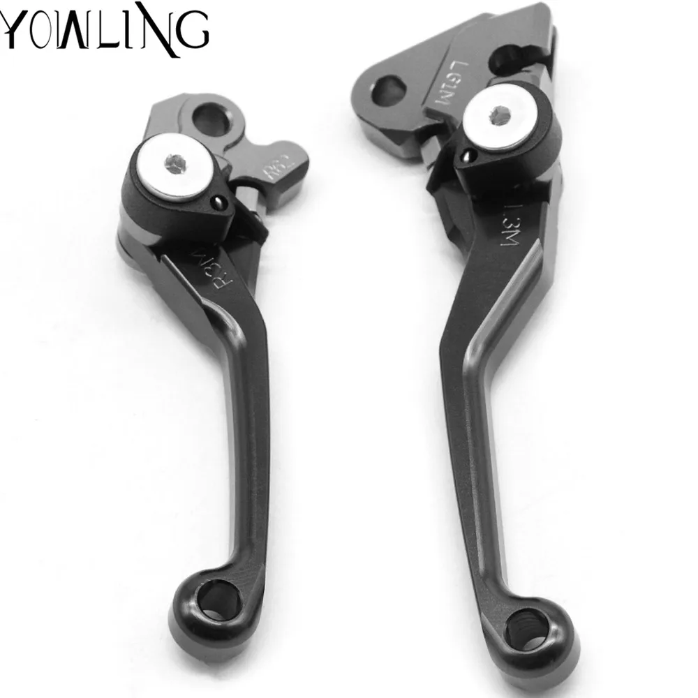 CNC поворотный складной тормозной рычаг сцепления для KAWASAKI KX125 KX250 KX 125 250 KX250F KX450F KXF