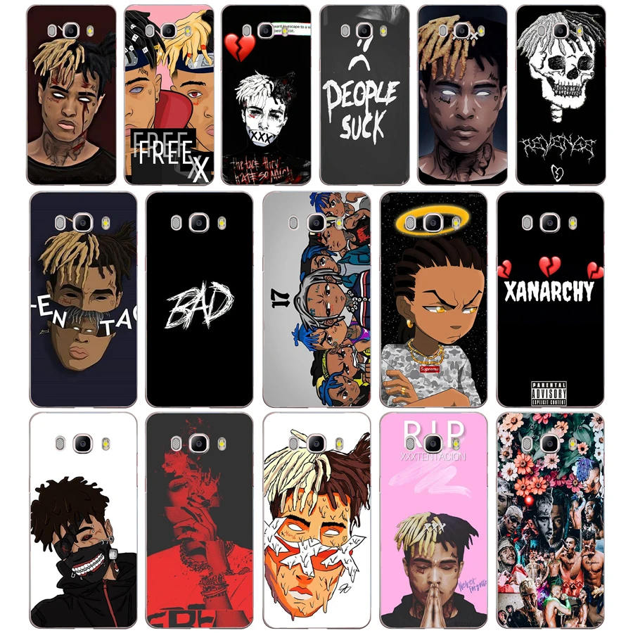 

179 ZX Xxxtentacion TPU Soft Silicone Case For Samsung Galaxy j3 J5 J7 2016 2017 Phone Cover Capa Capinha