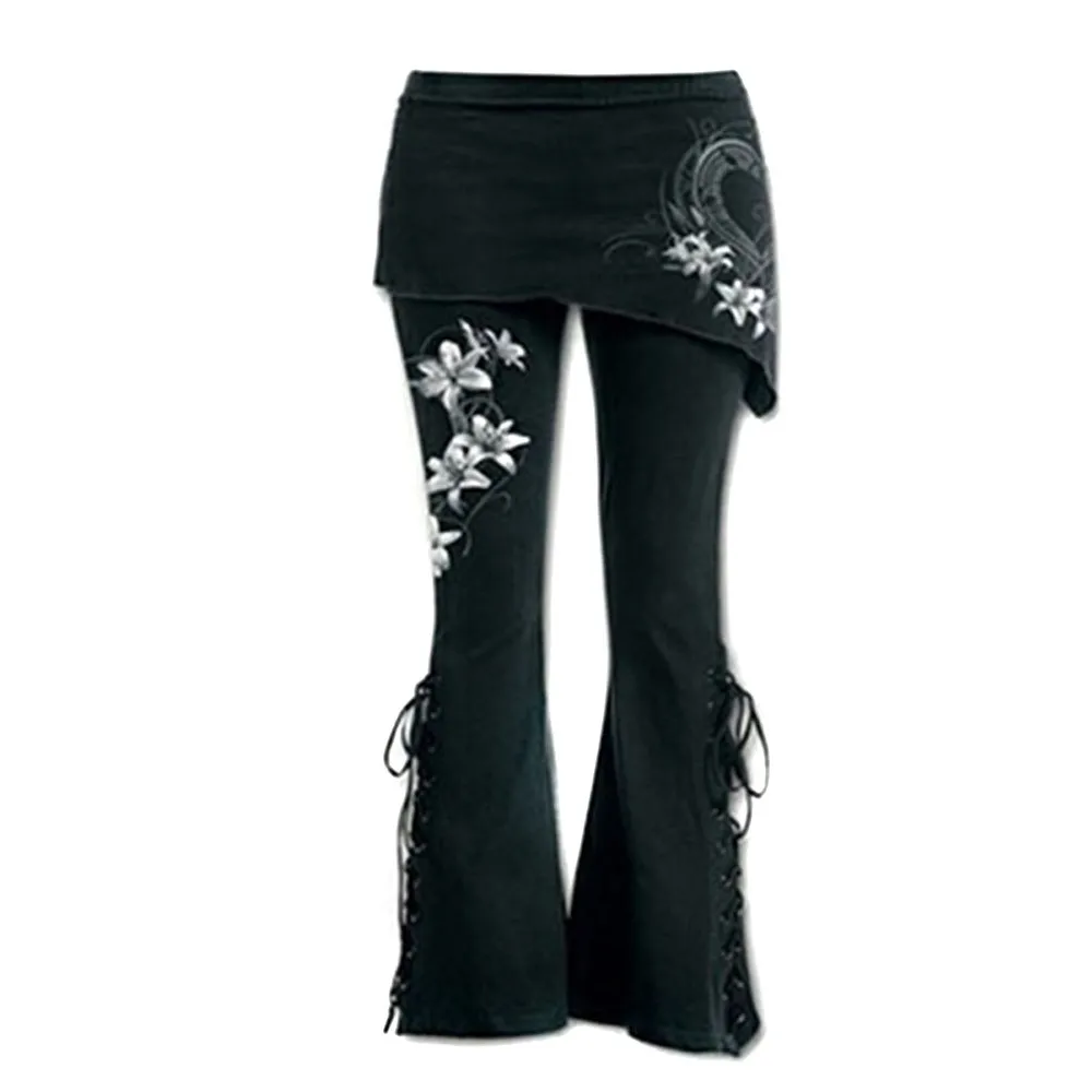 loose bell bottom trousers