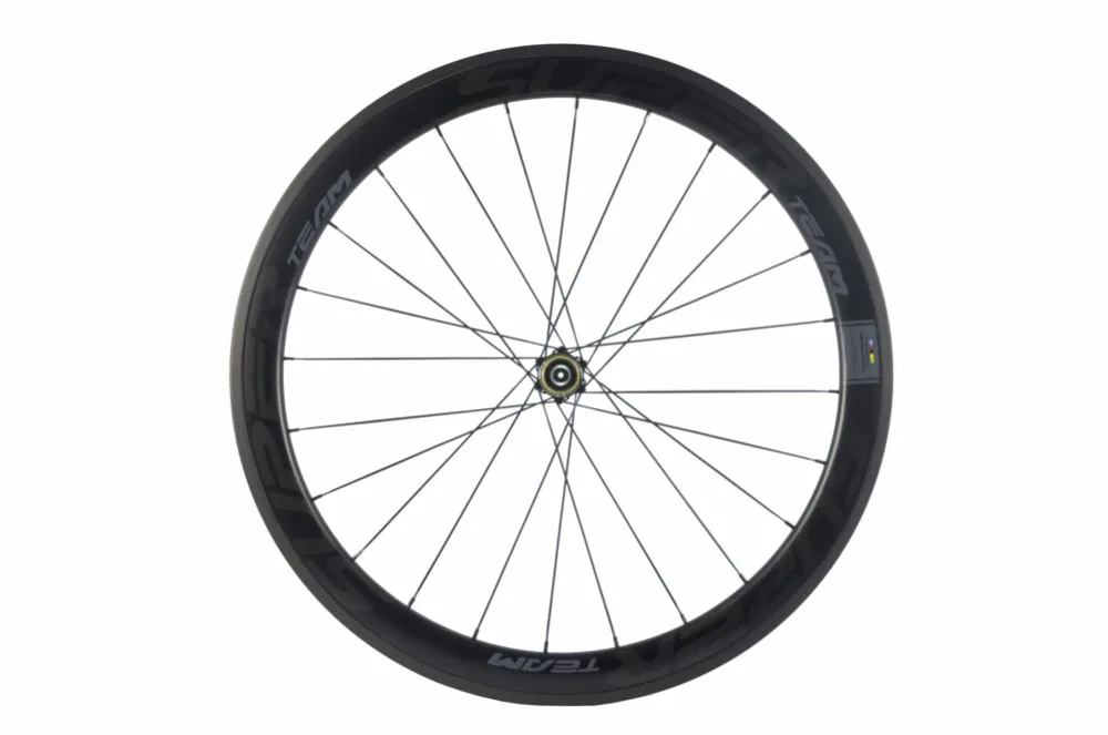 Cheap SUPERTEAM 50mm Clincher Carbon Wheels Road Bike Disc Brake 25mm Wide Carbon Wheelset Cycling Bicycle Wheel Axle-Thru 4 Cheap SUPERTEAM 50mm Clincher Carbon Wheels Road Bike Disc Brake 25mm Wide Carbon Wheelset Cycling Bicycle Wheel Axle-Thru 4