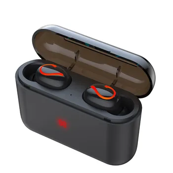 

Mini Bluetooth 5.0 Wireless Earbuds 3D Stereo Sound Headphones Sport LED Wireless frequency 2.4GHZ 5V / 1A 56#