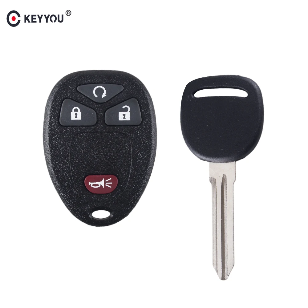 KEYYOU 4 кнопки дистанционного ключа автомобиля OUC60270 315 МГц для GMC Acadia для Chevrolet Avalanche для Buick Enclave ID46 чипа