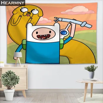 

HEARMNY Adventure Time Tapestry Wall Hanging Decor Tapestry Show Piece For Home Decoration Camping Tent Travel Sleeping Pad