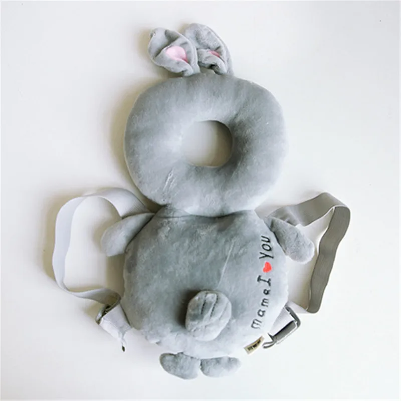 12to36 месяцев для защиты головы площадки характер Подушки детские регулируемый новорожденных предотвращения падения подголовник Поддержка для новорожденных - Цвет: Grey Rabbite