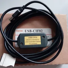 1 шт. USB-CIF02 для CQM1/CPM1/CPM1A/CPM2A/C200HS/C200HX/HG/он/SRM1 USBCIF02 для CS/Приглашаем посетить наших заказчиков выставку CJ/CQM1H/CPM2C PLC в тех случаях, когда с CS1W-CN114 кабель