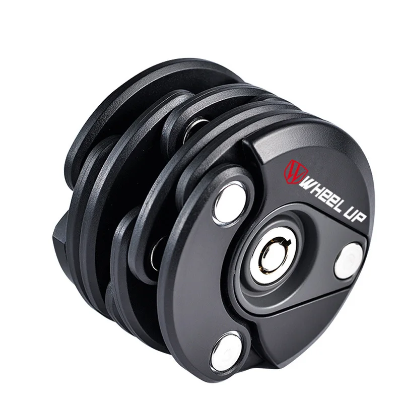 

New Foldable Bike Lock Security Anti Theft Bicycle Lock Mountain Road Bike Lock